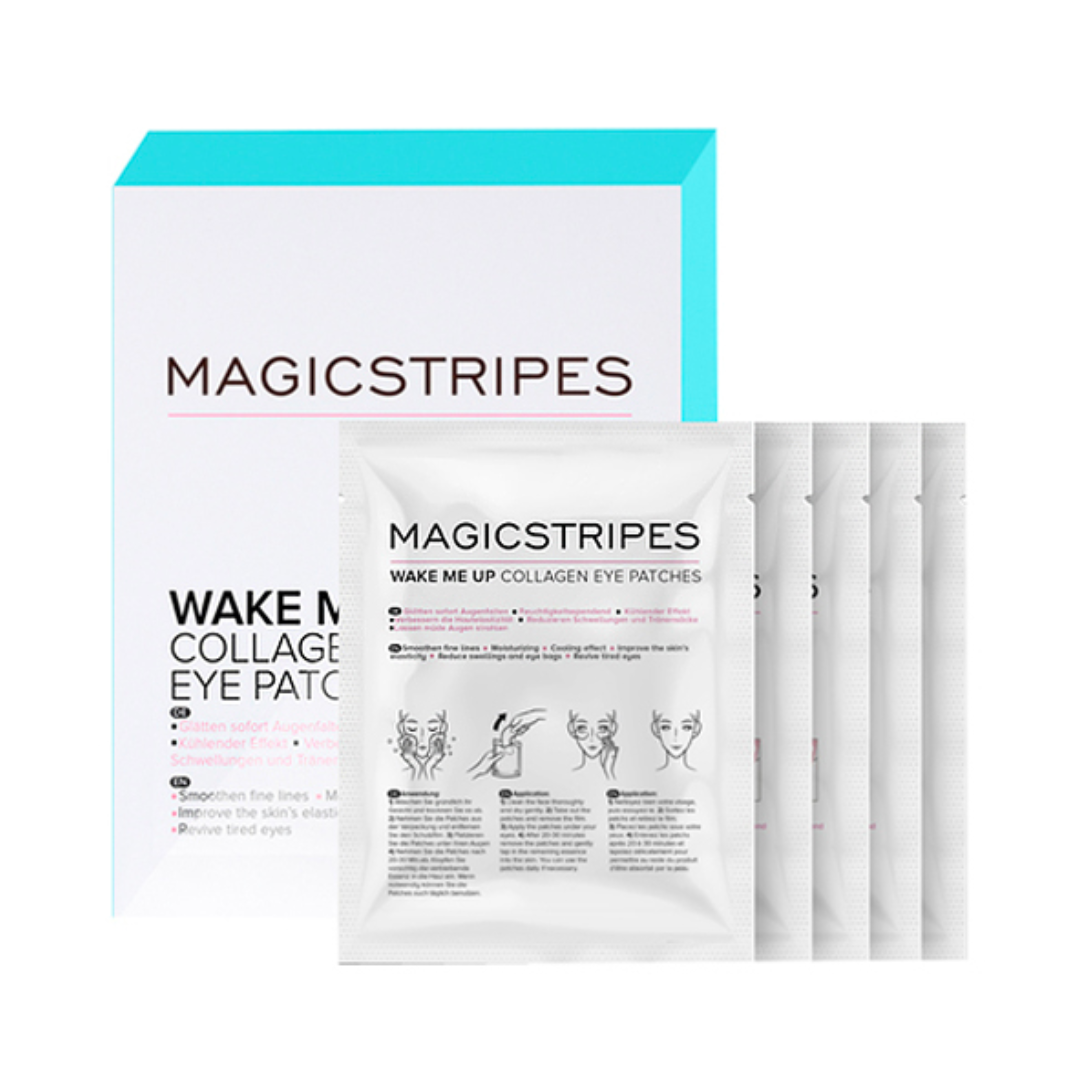 WAKE ME UP COLLAGEN EYE PATCHES - 5 PAIRS